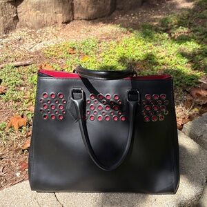 A. Bellucci Genuine Italian Leather Tote